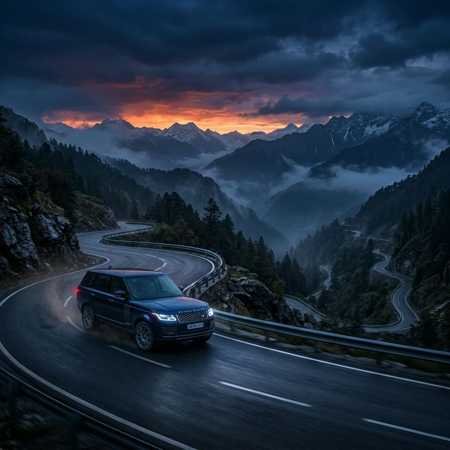 Taxi in Mountains
